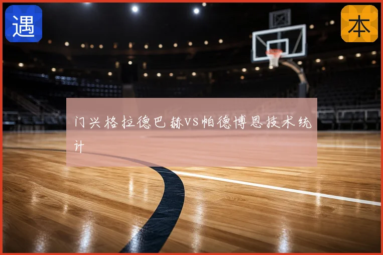 门兴格拉德巴赫vs帕德博恩技术统计